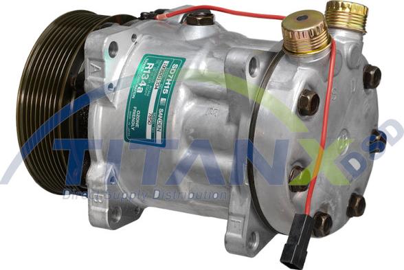 TITANX CM509013 - Компресор, кондиціонер autocars.com.ua