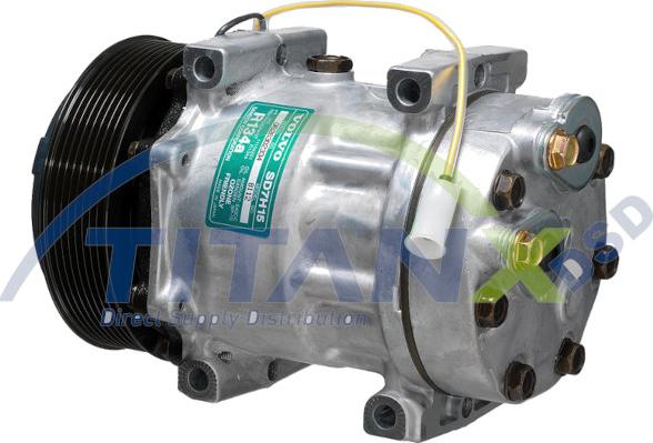 TITANX CM509021 - Компресор, кондиціонер autocars.com.ua
