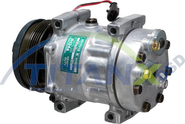 TITANX CM509030 - Компресор, кондиціонер autocars.com.ua