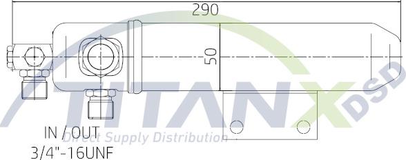 TITANX DR139001 - Осушувач, кондиціонер autocars.com.ua