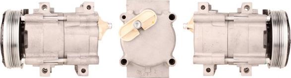 TMI AC00072 - Компресор, кондиціонер autocars.com.ua