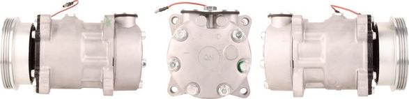 TMI AC00207 - Компресор, кондиціонер autocars.com.ua