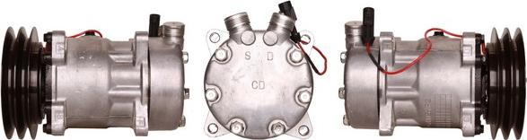 TMI AC00285 - Компресор, кондиціонер autocars.com.ua