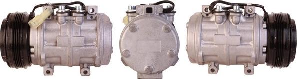 TMI AC00350 - Компресор, кондиціонер autocars.com.ua