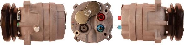 TMI AC00493 - Компресор, кондиціонер autocars.com.ua