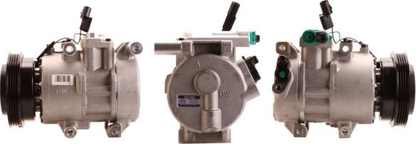 TMI AC00631 - Компресор, кондиціонер autocars.com.ua