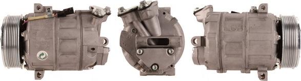 TMI AC00636 - Компресор, кондиціонер autocars.com.ua