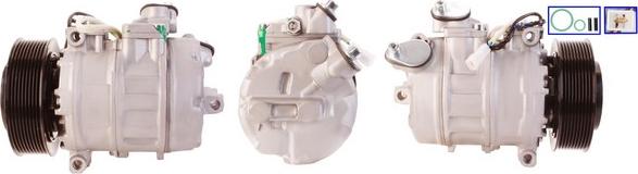 TMI AC00776 - Компресор, кондиціонер autocars.com.ua