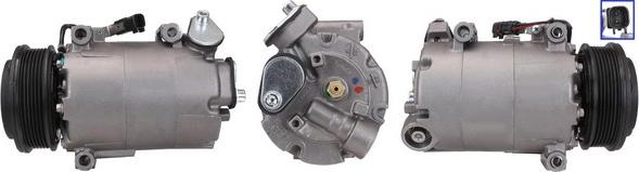 TMI AC00957 - Компресор, кондиціонер autocars.com.ua