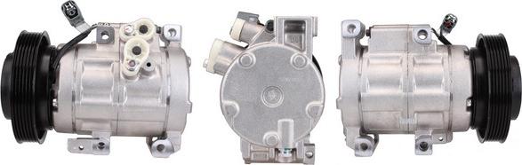 TMI AC00972 - Компресор, кондиціонер autocars.com.ua