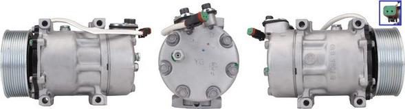 TMI AC00979 - Компресор, кондиціонер autocars.com.ua