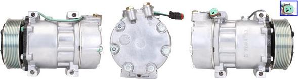 TMI AC00980 - Компресор, кондиціонер autocars.com.ua