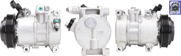 TMI AC01014 - Компресор, кондиціонер autocars.com.ua