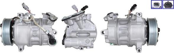 TMI AC01068 - Компресор, кондиціонер autocars.com.ua