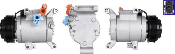 TMI AC01077 - Компресор, кондиціонер autocars.com.ua