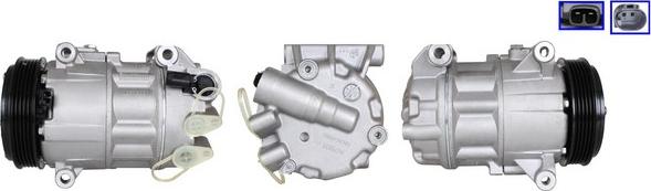 TMI AC01094 - Компресор, кондиціонер autocars.com.ua