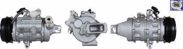 TMI AC01109 - Компресор, кондиціонер autocars.com.ua