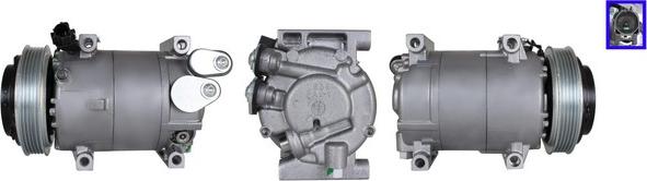 TMI AC01110 - Компресор, кондиціонер autocars.com.ua