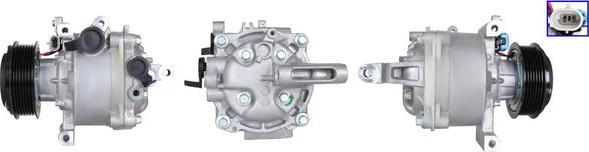 TMI AC01114 - Компресор, кондиціонер autocars.com.ua