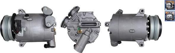 TMI AC01141 - Компресор, кондиціонер autocars.com.ua