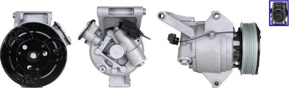 TMI AC01152 - Компресор, кондиціонер autocars.com.ua