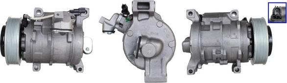 TMI AC01154 - Компресор, кондиціонер autocars.com.ua