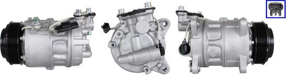 TMI AC01158 - Компресор, кондиціонер autocars.com.ua