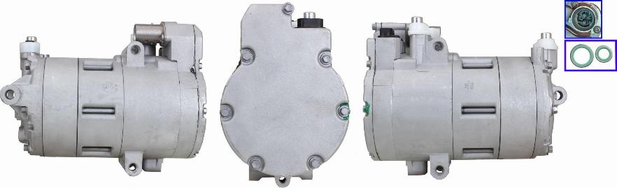 TMI AC01159 - Компресор, кондиціонер autocars.com.ua