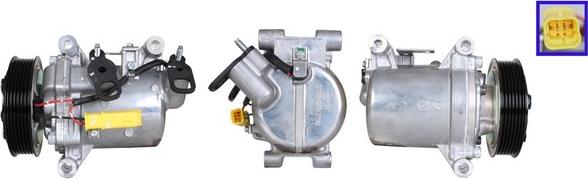 TMI AC01169 - Компресор, кондиціонер autocars.com.ua