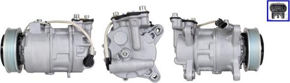 TMI AC01173 - Компресор, кондиціонер autocars.com.ua