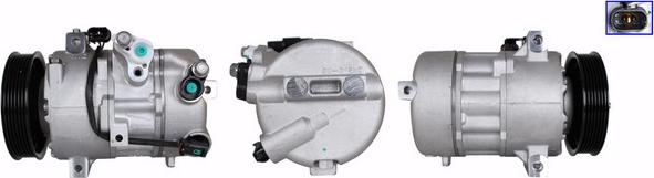 TMI AC01213 - Компресор, кондиціонер autocars.com.ua