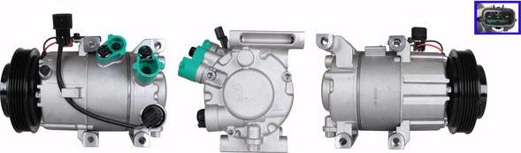 TMI AC01217 - Компресор, кондиціонер autocars.com.ua