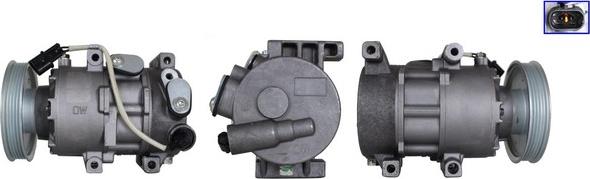 TMI AC01218 - Компресор, кондиціонер autocars.com.ua