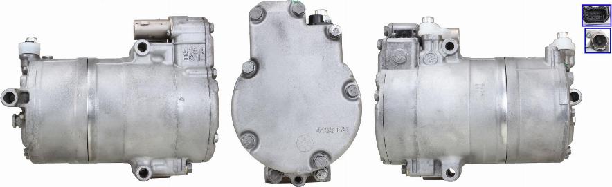 TMI AC01219 - Компресор, кондиціонер autocars.com.ua