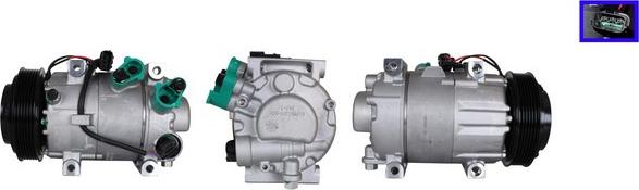 TMI AC01266 - Компресор, кондиціонер autocars.com.ua