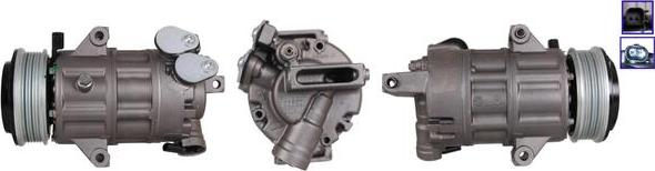 TMI AC01269 - Компресор, кондиціонер autocars.com.ua
