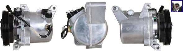 TMI AC01285 - Компресор, кондиціонер autocars.com.ua