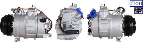 TMI AC01295 - Компресор, кондиціонер autocars.com.ua