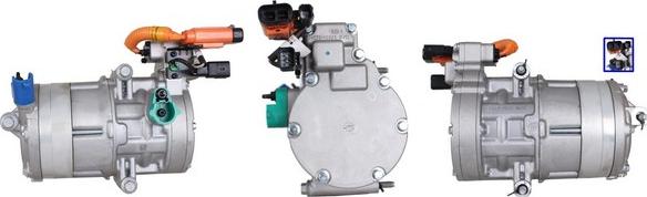 TMI AC01326 - Компресор, кондиціонер autocars.com.ua