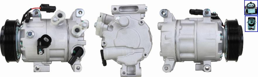 TMI AC01362 - Компресор, кондиціонер autocars.com.ua