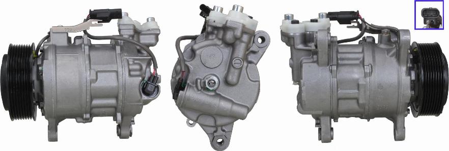 TMI AC01376 - Компресор, кондиціонер autocars.com.ua