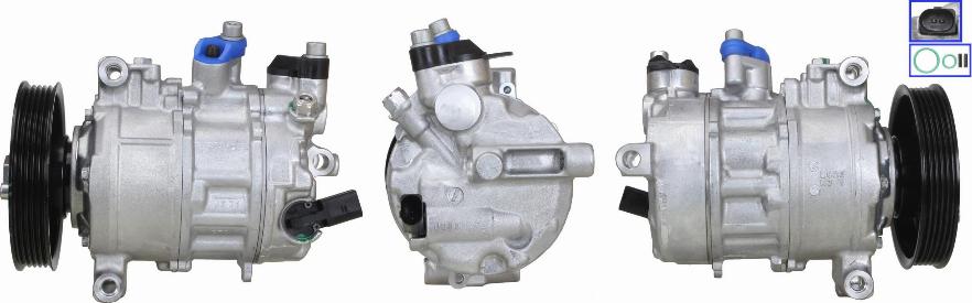 TMI AC01380 - Компресор, кондиціонер autocars.com.ua