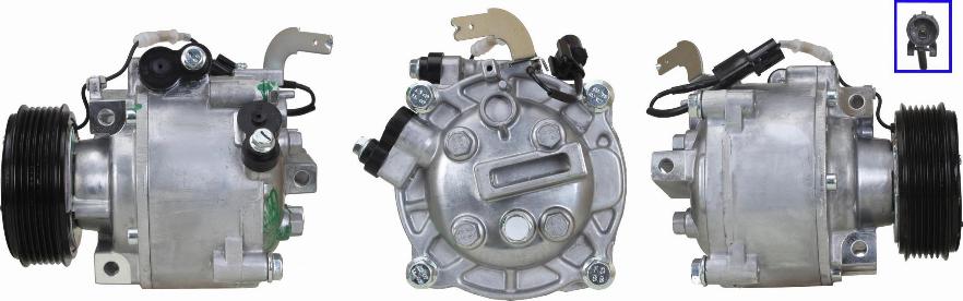 TMI AC01381 - Компресор, кондиціонер autocars.com.ua