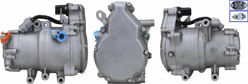 TMI AC01382 - Компресор, кондиціонер autocars.com.ua