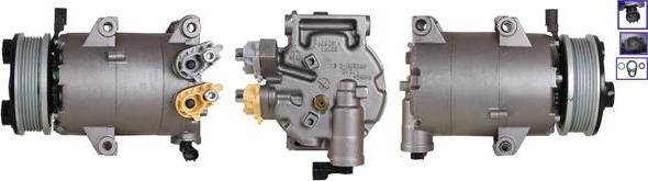 TMI AC01391 - Компресор, кондиціонер autocars.com.ua