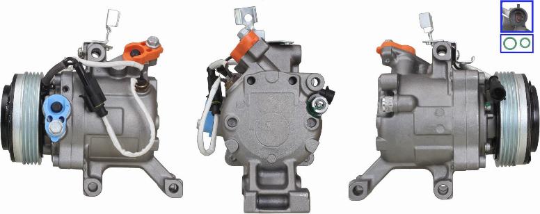 TMI AC01419 - Компресор, кондиціонер autocars.com.ua