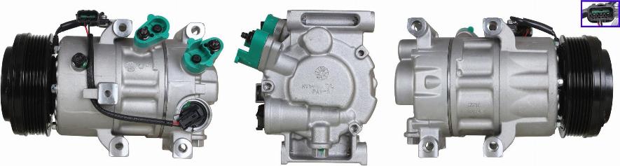 TMI AC01429 - Компресор, кондиціонер autocars.com.ua