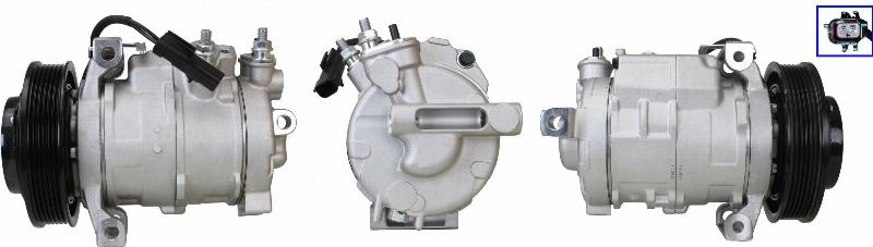 TMI AC01487 - Компресор, кондиціонер autocars.com.ua