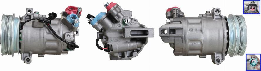 TMI AC01490 - Компресор, кондиціонер autocars.com.ua