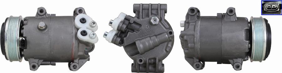 TMI AC01491 - Компресор, кондиціонер autocars.com.ua